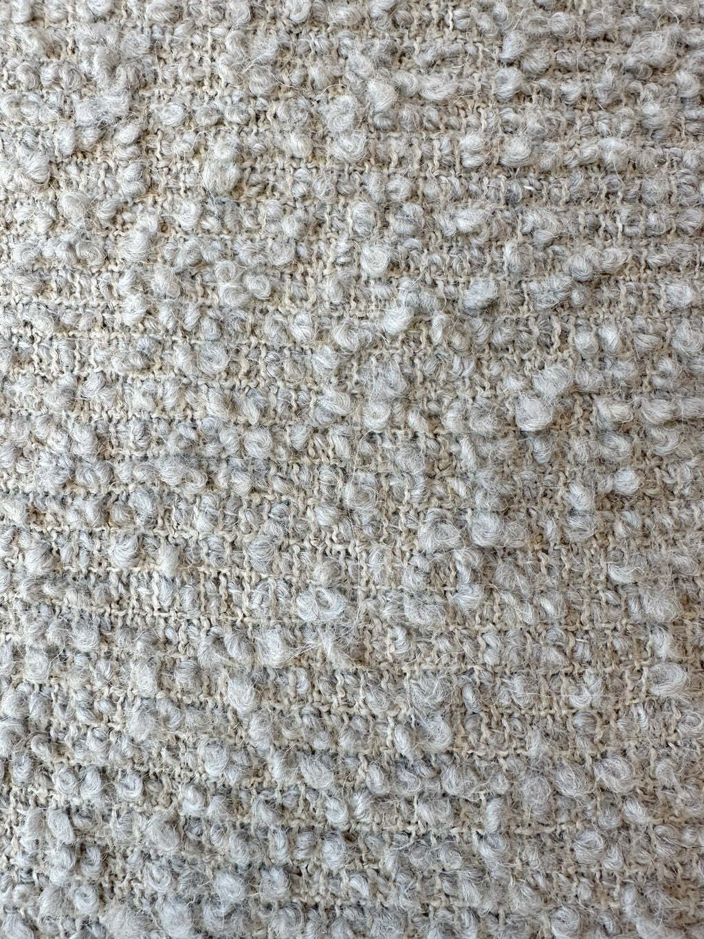 Bubley Pillow, Natural & Grey