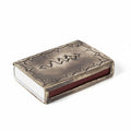 Stamped Silver Small Matchbox