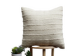 20" x 20" Sakal Natural Pillow Cover w/ Insert