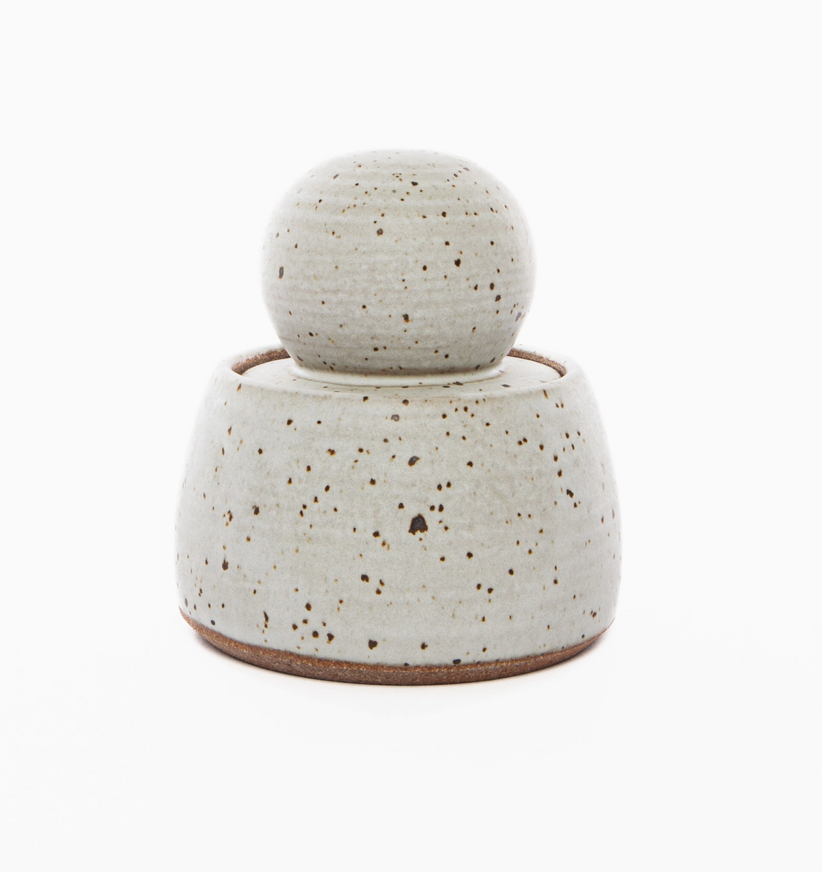 Alabaster White Stash Jars - Medium