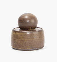 Olive Brown Stash Jars - Small