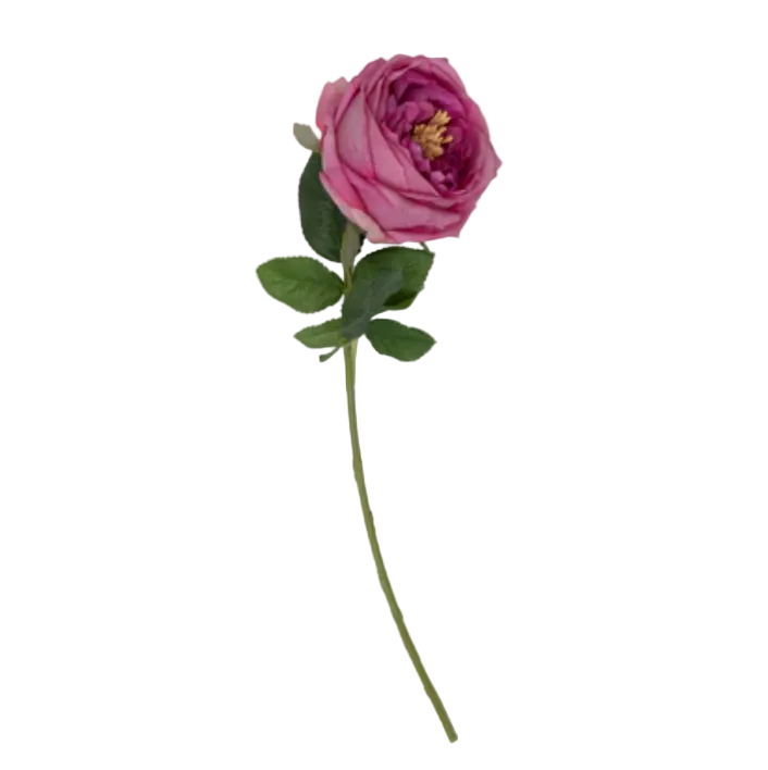 Artificial Garden Rose (Real Touch) Mauve