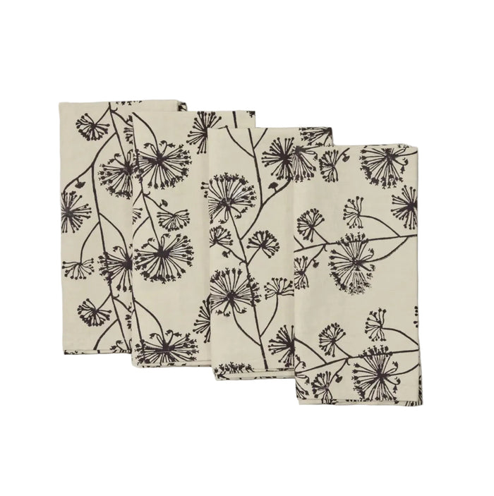 Wild Fennel Napkin Set of 4
