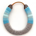 Multi Color Yarnbombed Horseshoes - Juno