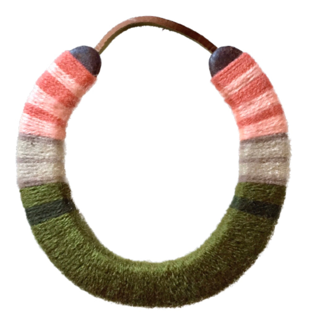 Multi Color Yarnbombed Horseshoes - Mill Valley