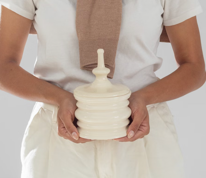 Tobacco Ceramic Jar