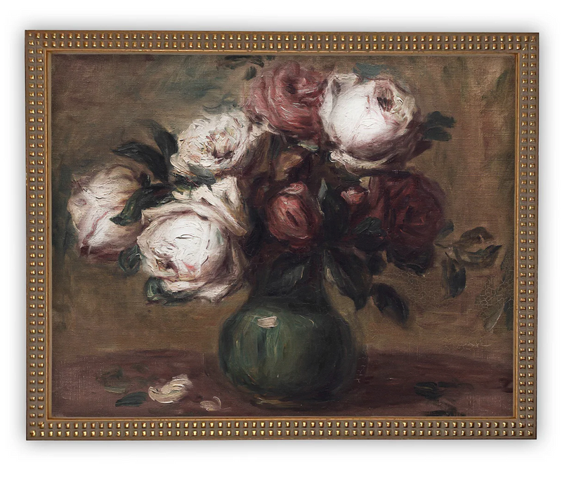 Vintage Floral Bouquet Artwork