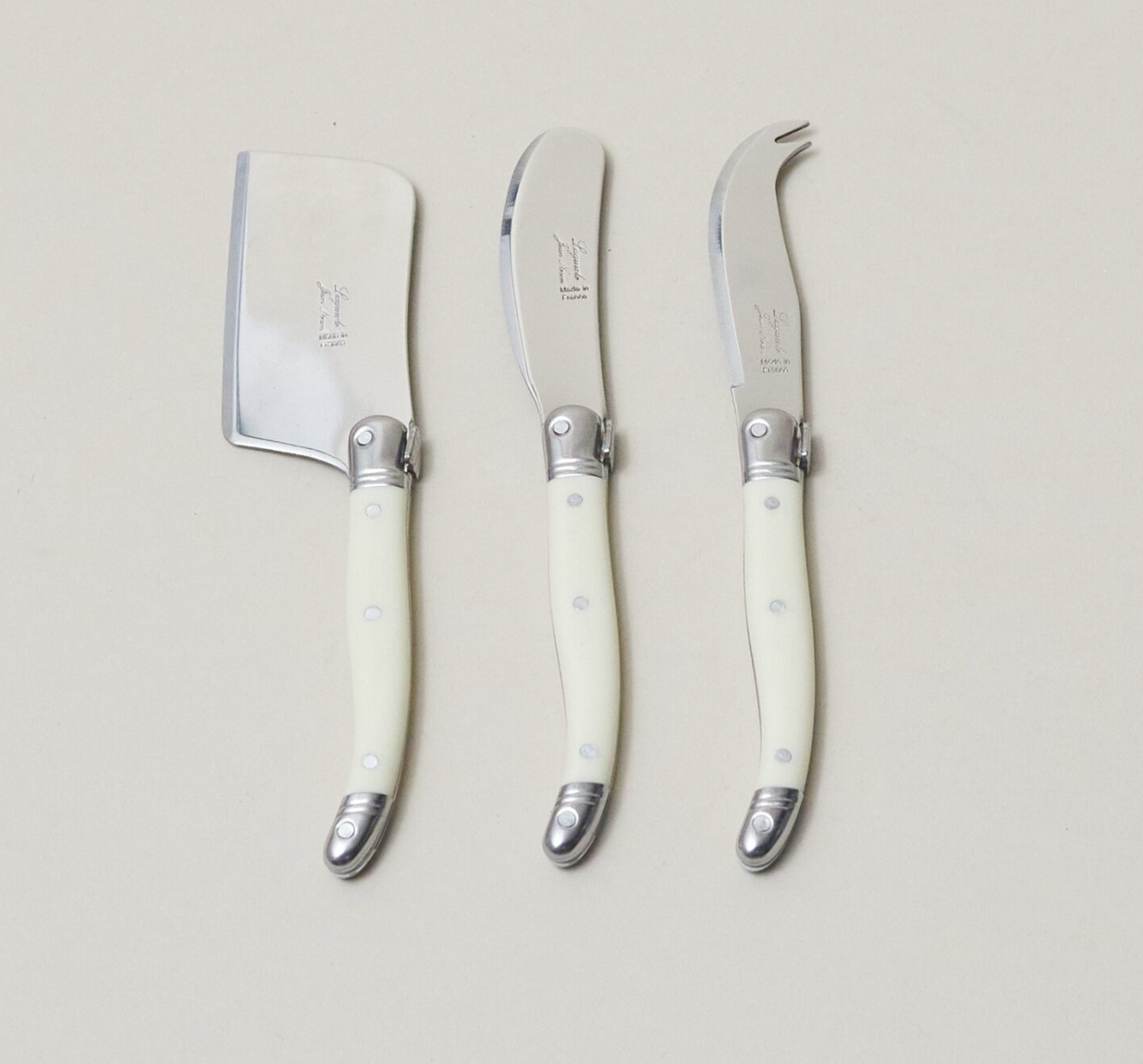 Laguiole 3 Piece Mini Cheese Utensil Set