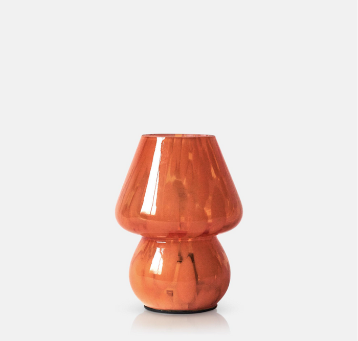 Cady Portable Table Lamp, Apricot