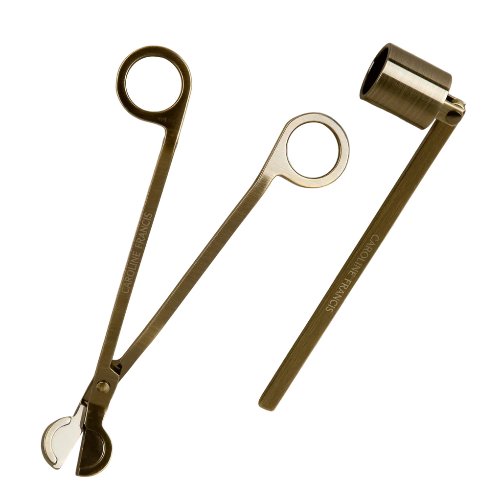 Candle Snuffer and Wick Trimmer Set