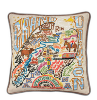 Grand Canyon Embroidered Pillow