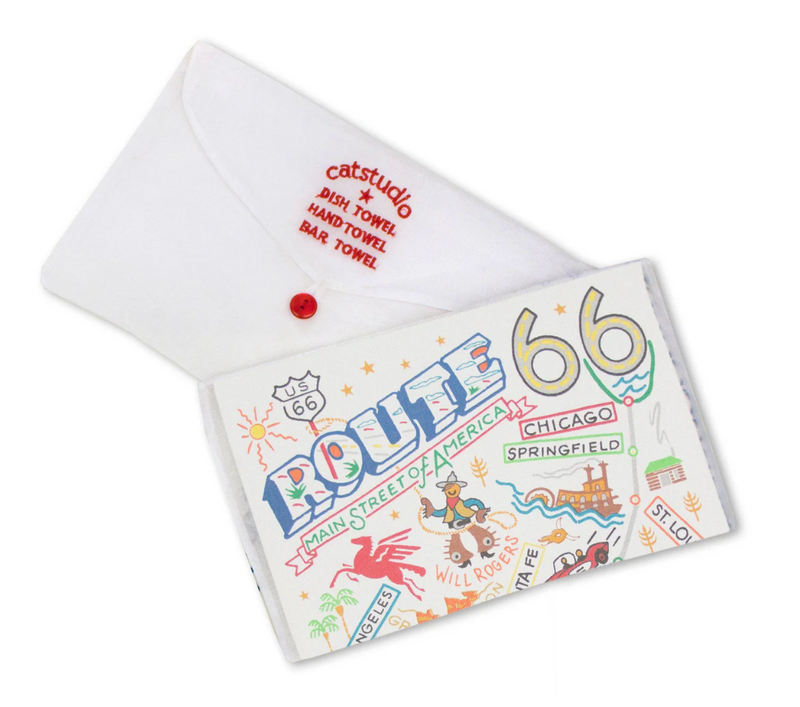 Route 66 Dish Towel