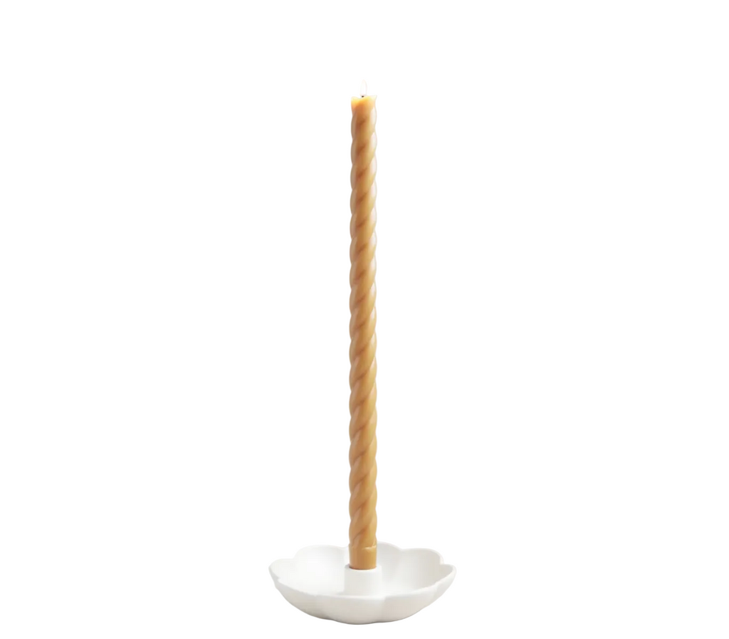 Ceramic Fleur Taper Holder