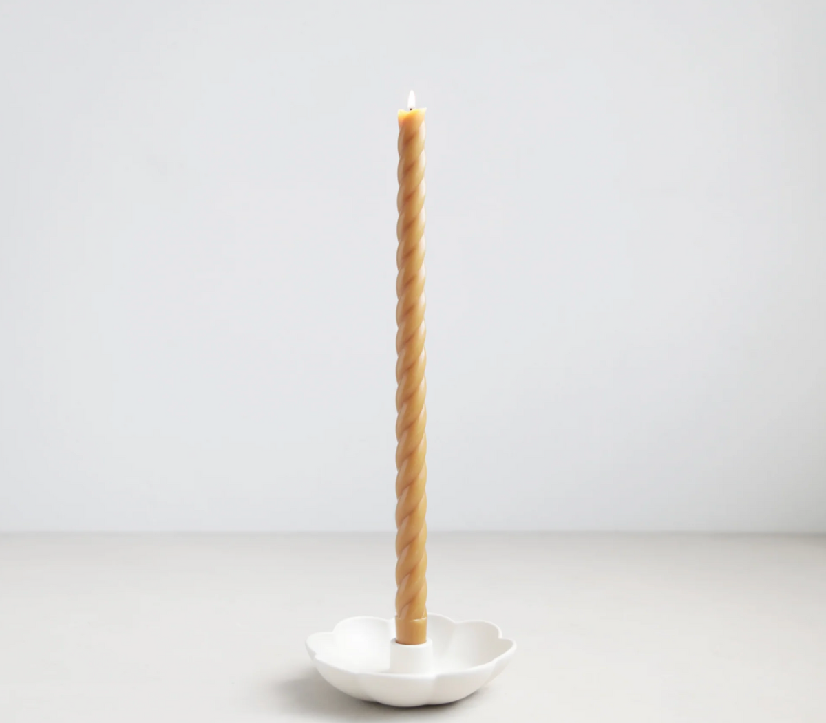 Ceramic Fleur Taper Holder