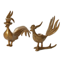 Pheasant Candlestick Holder Avery