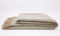 Bubley Throw, Natural & Grey