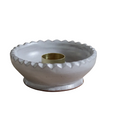 Chip Carved Candle Bowl