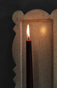 Frame Candle Sconce