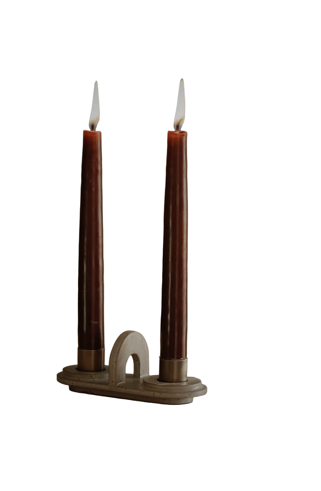 Moonrise Double Candlestick Holder
