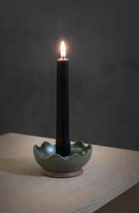 Scalloped Candle Bowl