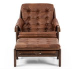 Halston Chair with Ottoman