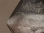 Tapered Smoke Ceramic Table Lamp