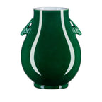 Imperial Green Deer Ears Vase