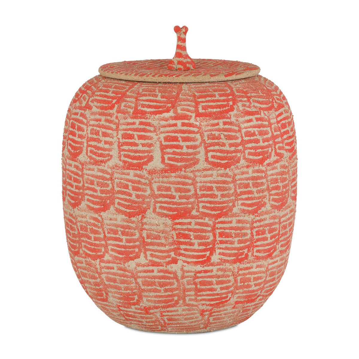 Happiness Red Preserve Jar