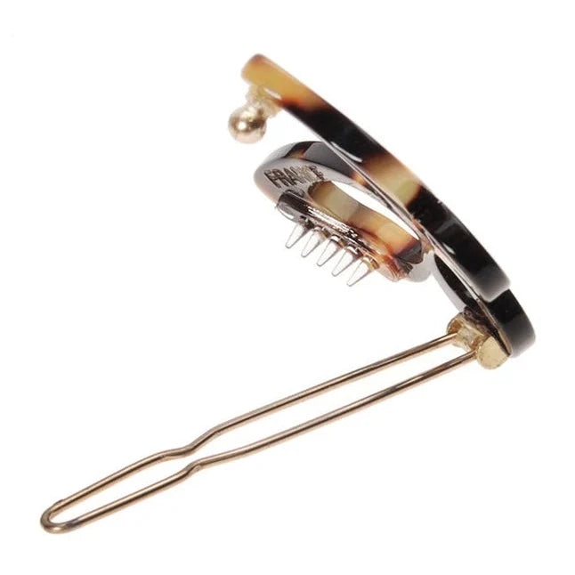 Cutout Butterfly Tige Boule Barrette