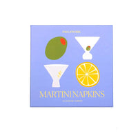 Martini Cocktail Napkins, Set of 4