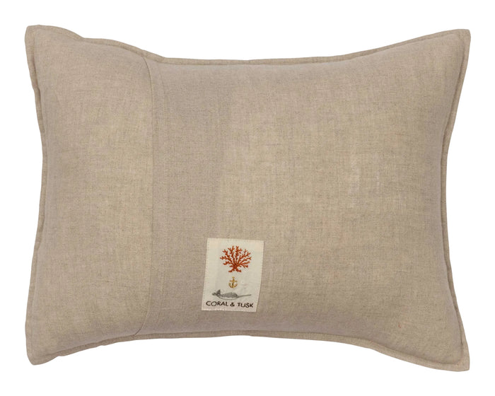 Medium Feathers Pillow: Cover with Insert