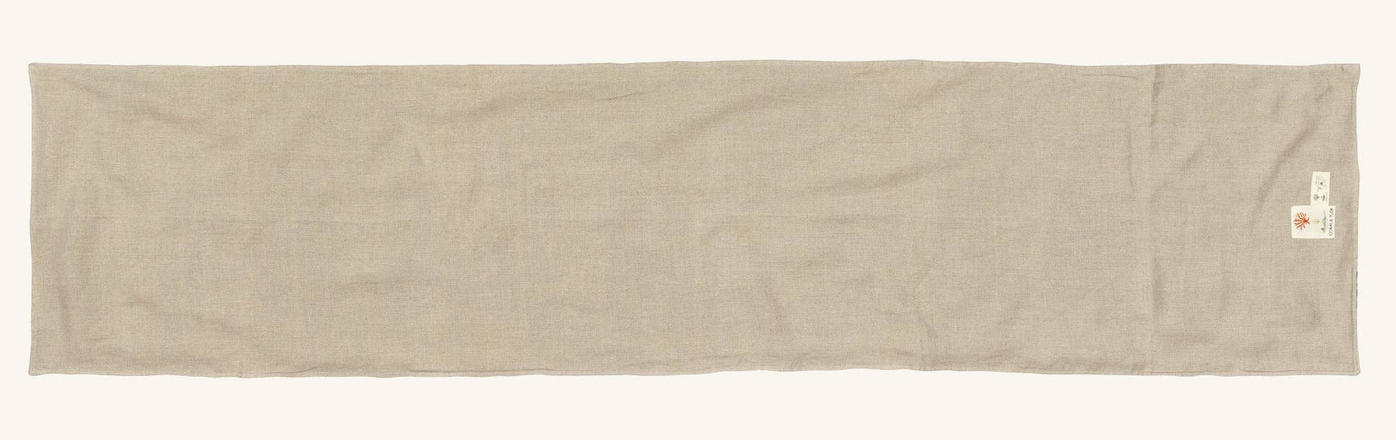 Feathers Table Runner: 91" × 18"