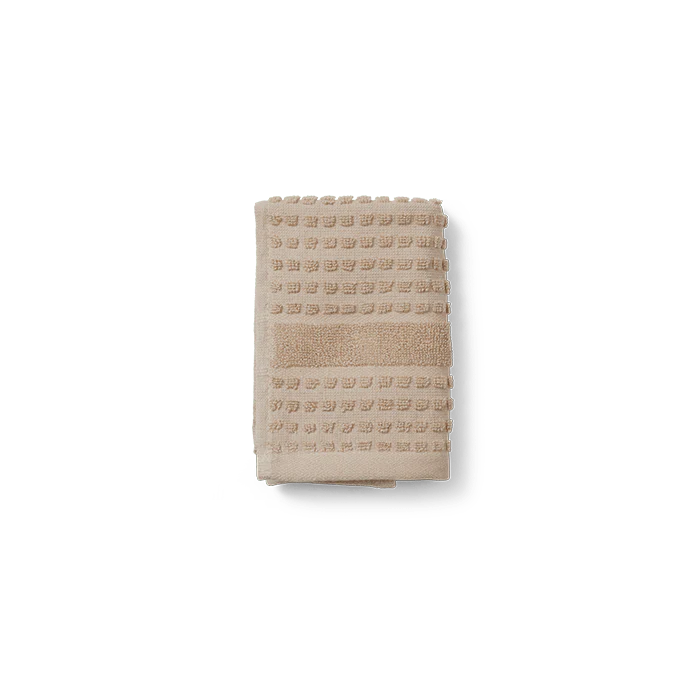 Juna Check Towel, Sand