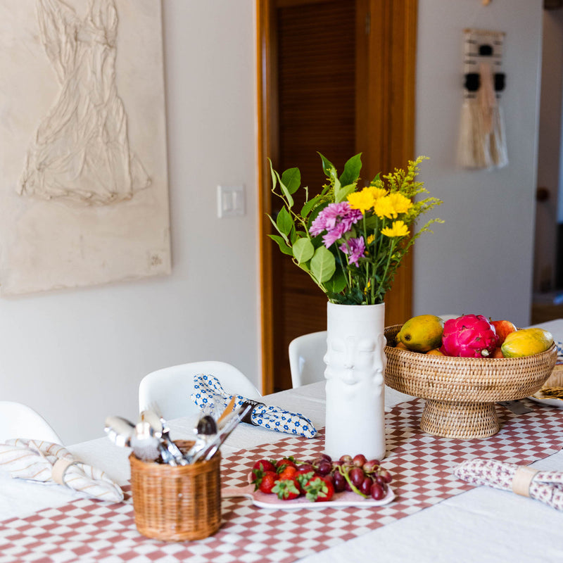 Divya Block-Printed Table Runner