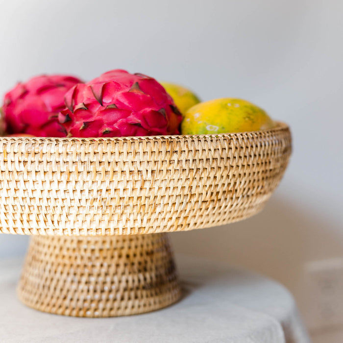 Londyn Rattan Serving Bowl