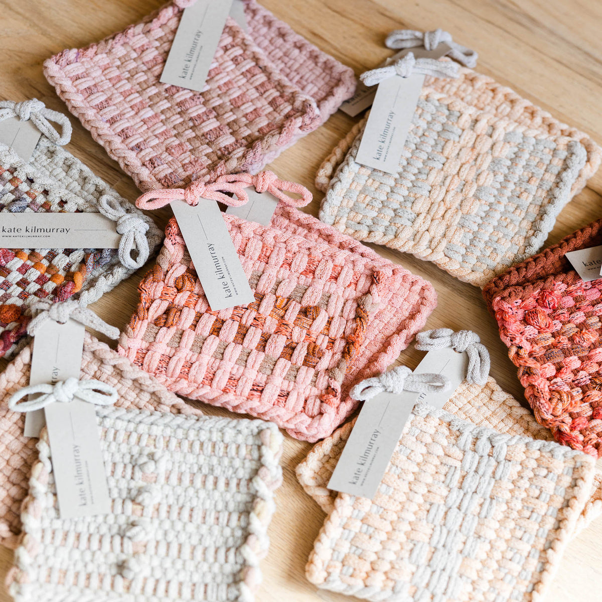 Handwoven Potholders-S/2