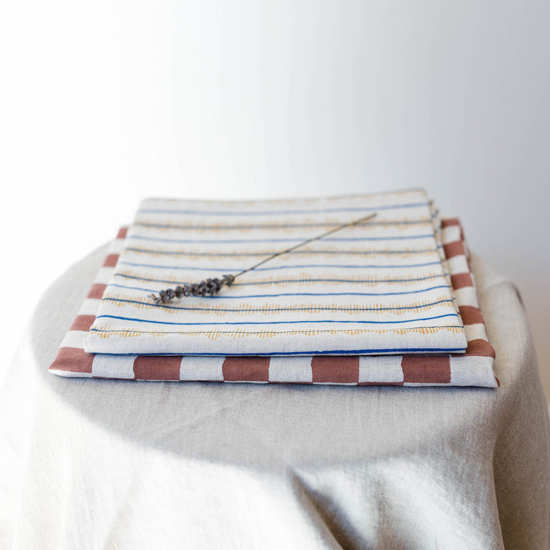 Sanya Block-Printed Table Runner