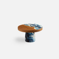 Austin Resin Teak Cake Stand