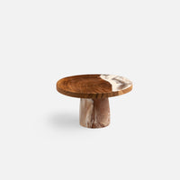 Austin Resin Teak Cake Stand