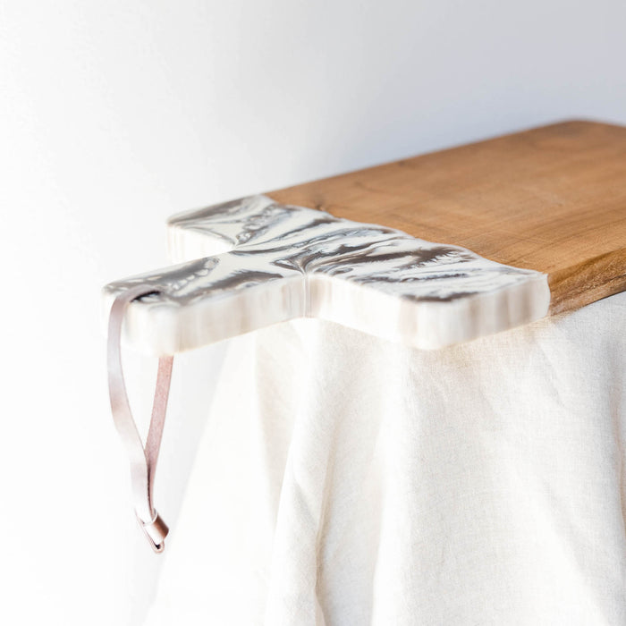 Austin Resin Teak Serving Board, Narrow
