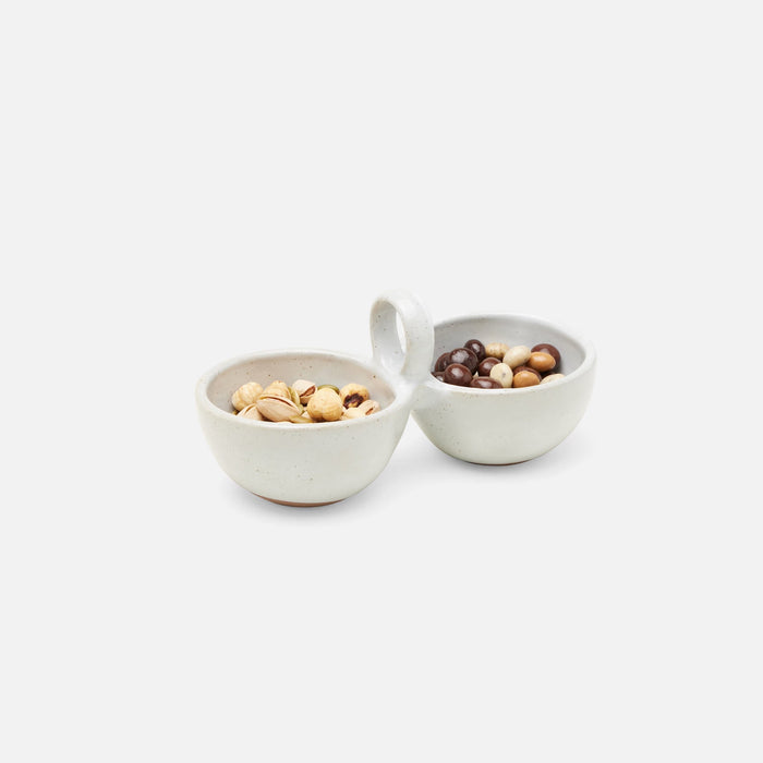 Desmond Double Snack Bowl