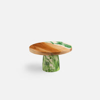 Austin Resin Teak Cake Stand