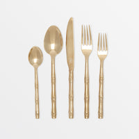 Liliana Bamboo Metal Flatware