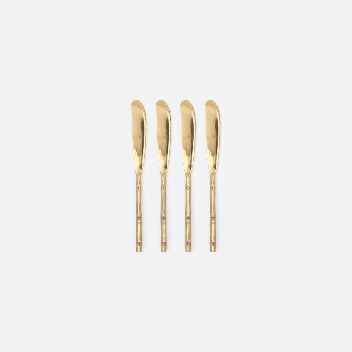 Liliana Bamboo Metal Cheese Spreaders