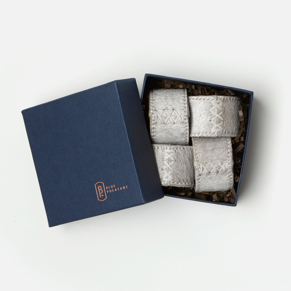 Morgan Hair-On-Hide Napkin Rings
