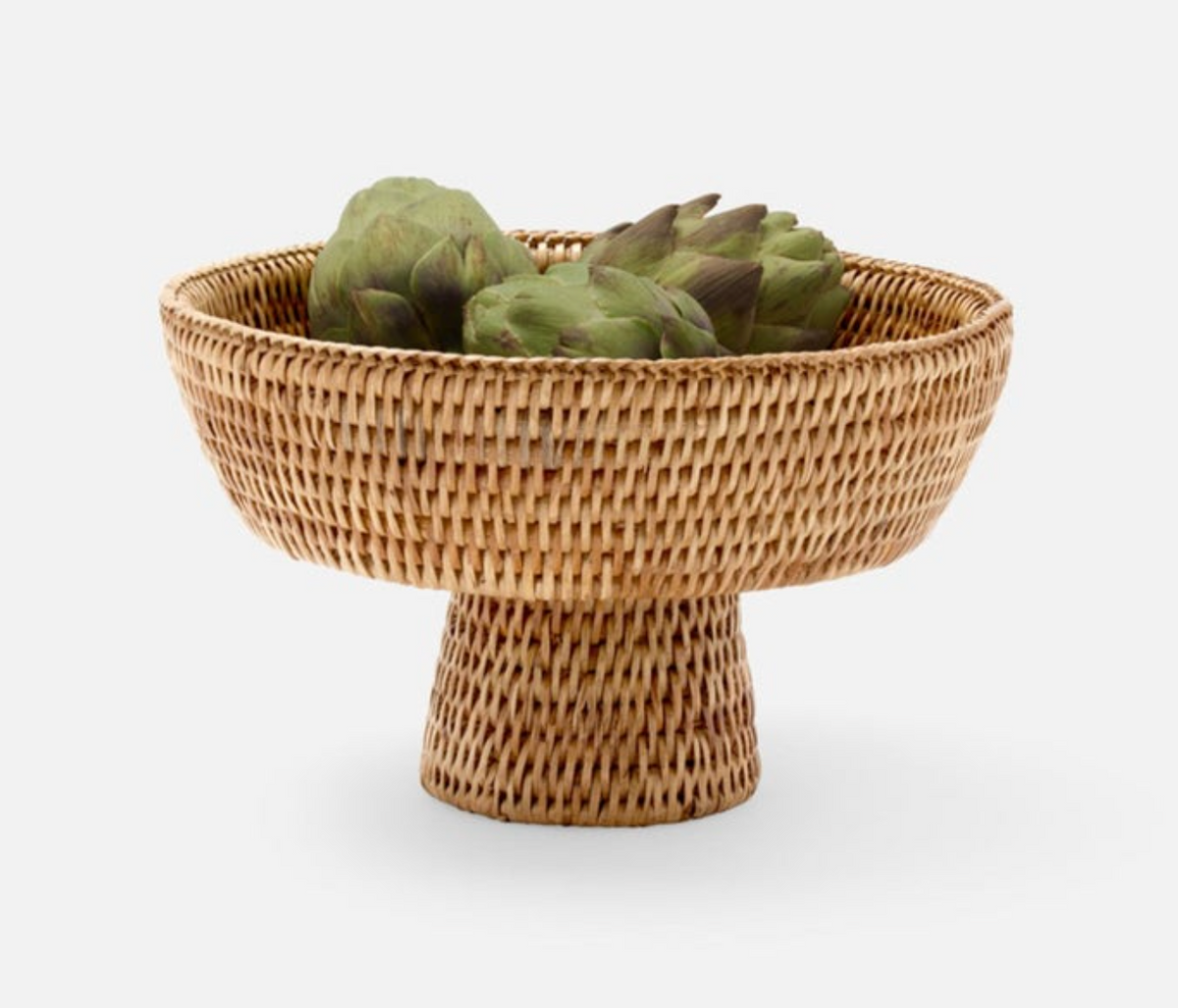 Londyn Rattan Serving Bowl