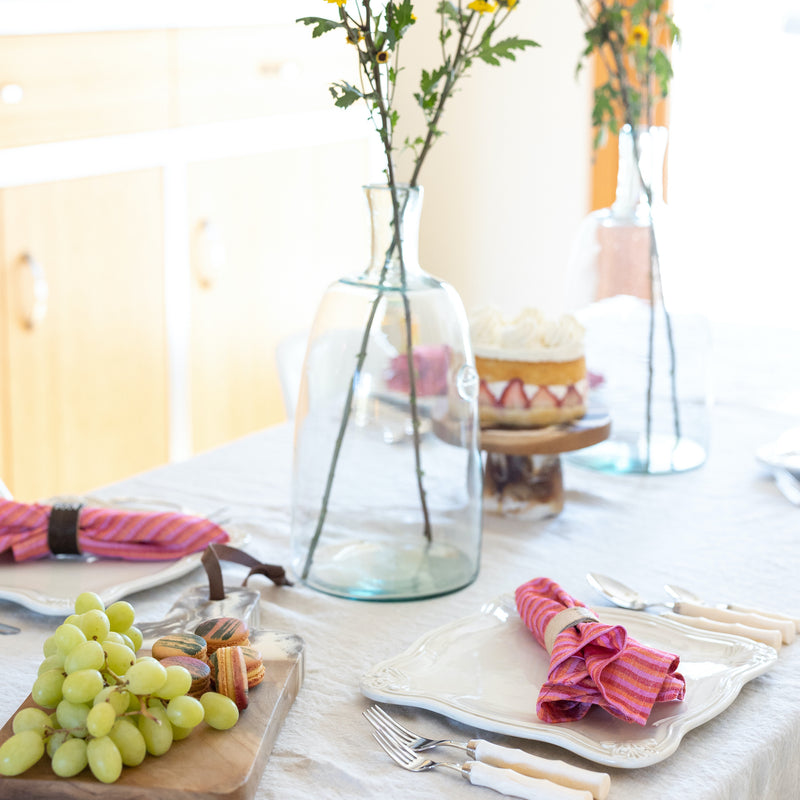 Austin Resin Teak Cake Stand